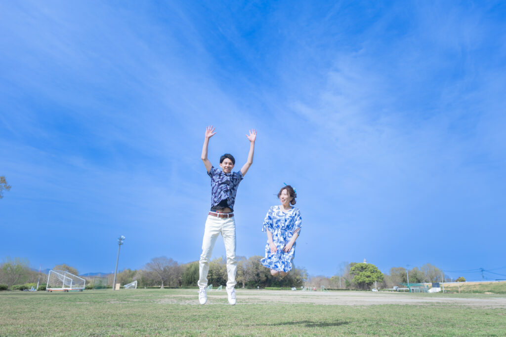 私服,エンゲージメントフォト