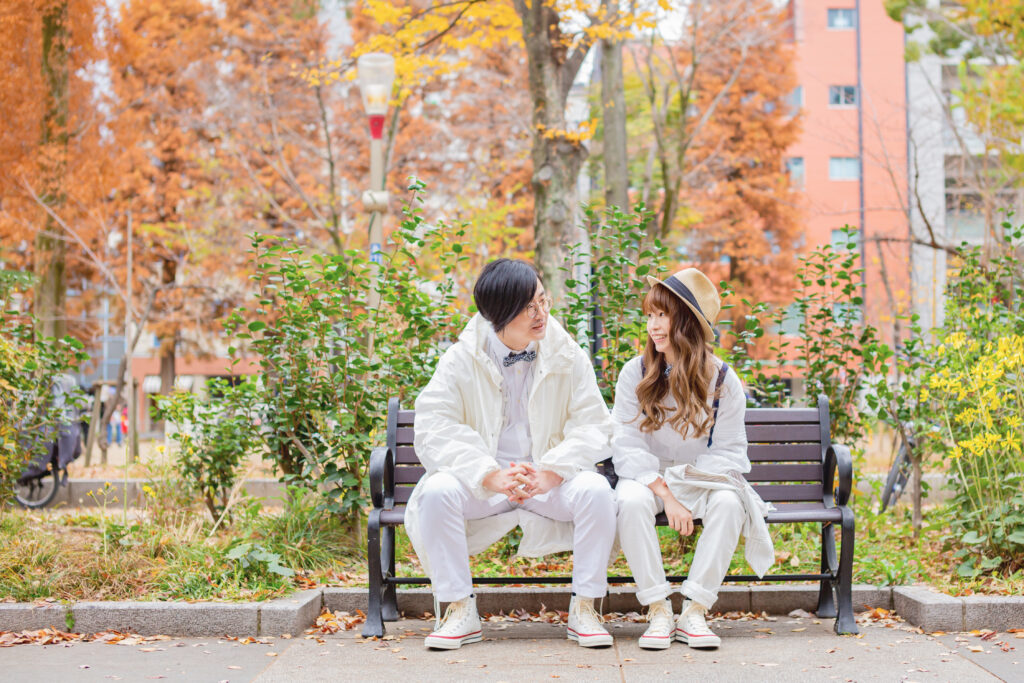 私服,エンゲージメントフォト