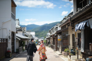 徳島,フォトウェディング,うだつ,和装,ロケ