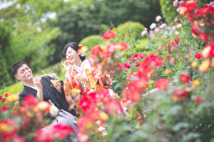 徳島,フォトウェディング,ロケ,薔薇